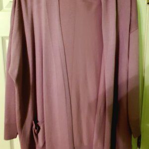 Purple sweater with pockets